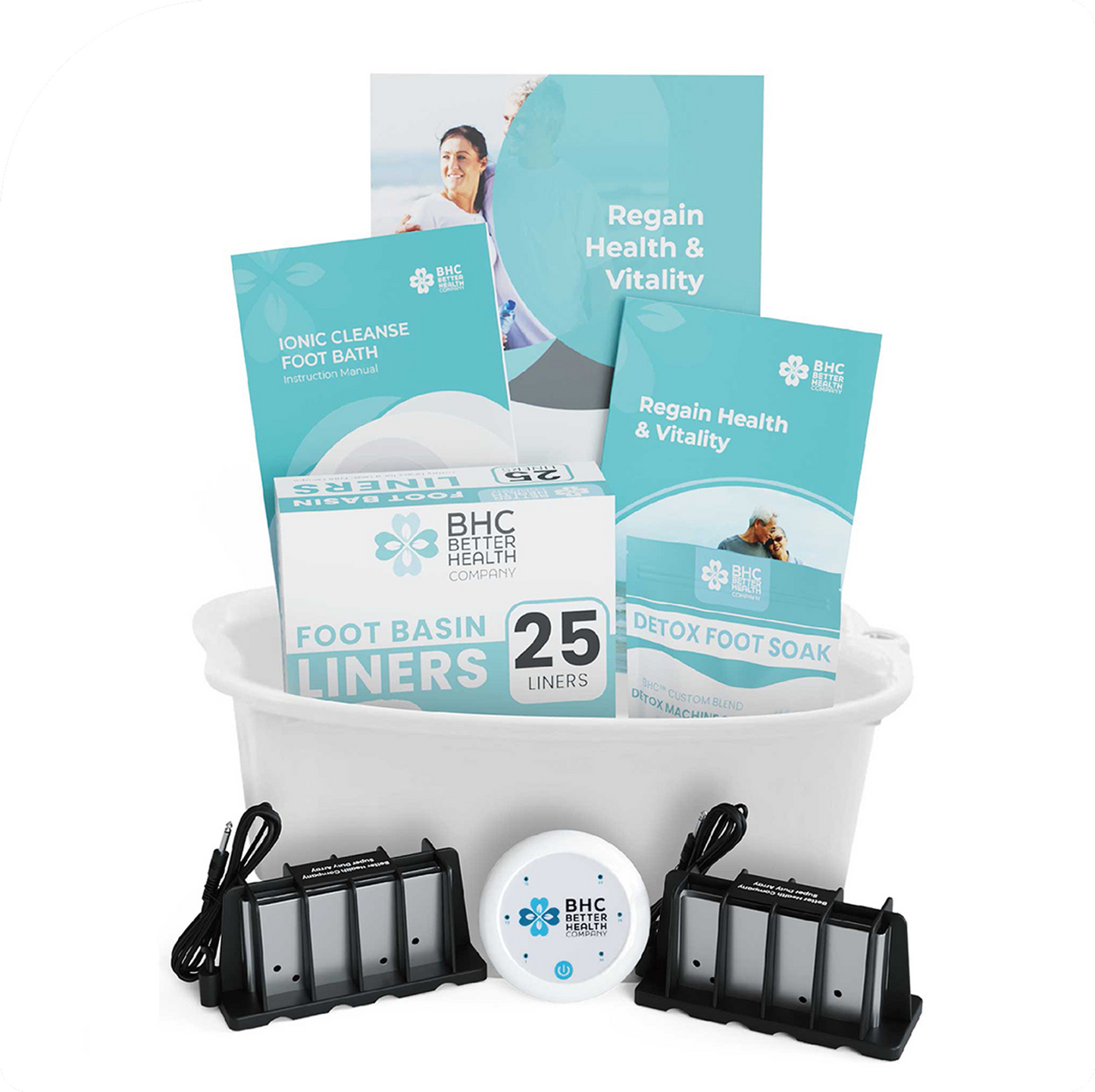 Ionic Foot Bath Detox Machine for Home Use - 2 Super Duty Arrays