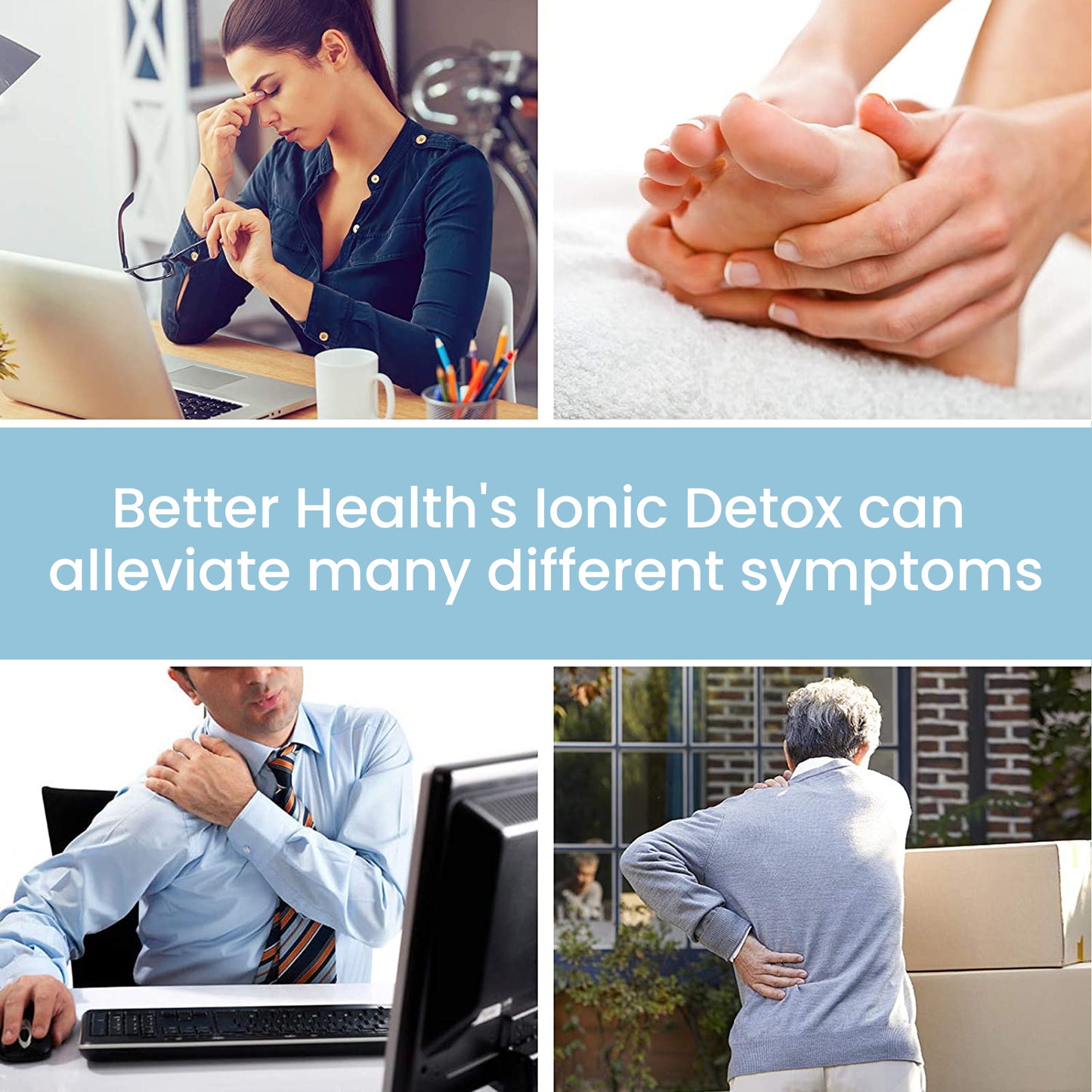 Ionic Foot Bath Detox Machine for Home Use - 2 Super Duty Arrays