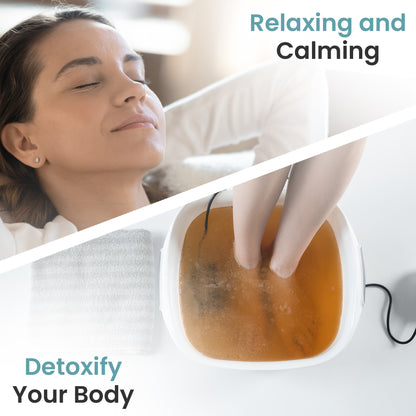 Ionic Foot Bath Detox Machine for Home Use - 2 Round Arrays