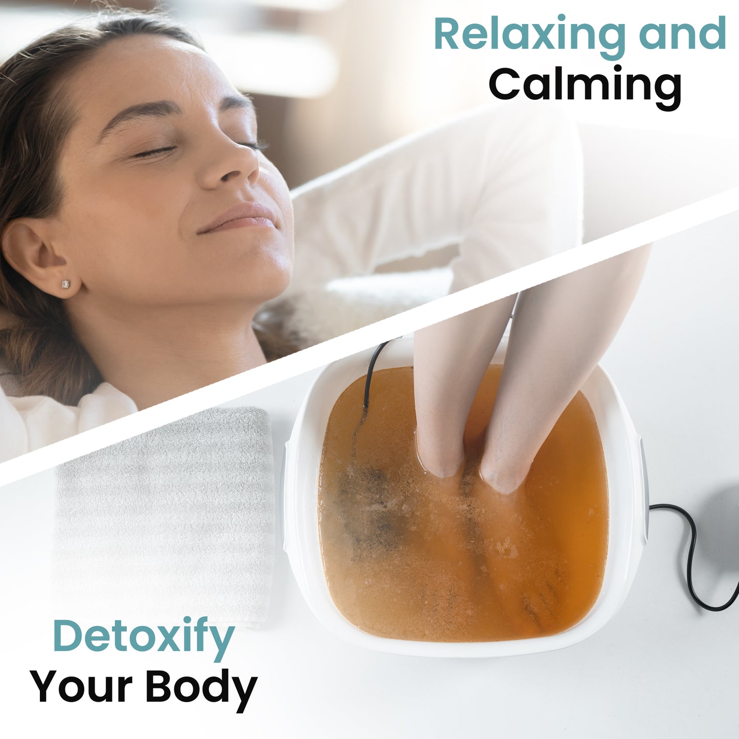 Ionic Foot Bath Detox Machine for Home Use - 2 Super Duty Arrays