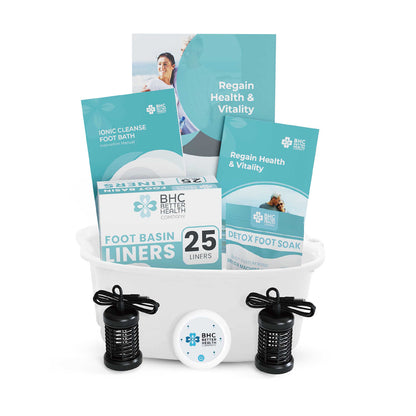 Ionic Foot Bath Detox Machine for Home Use - 2 Round Arrays